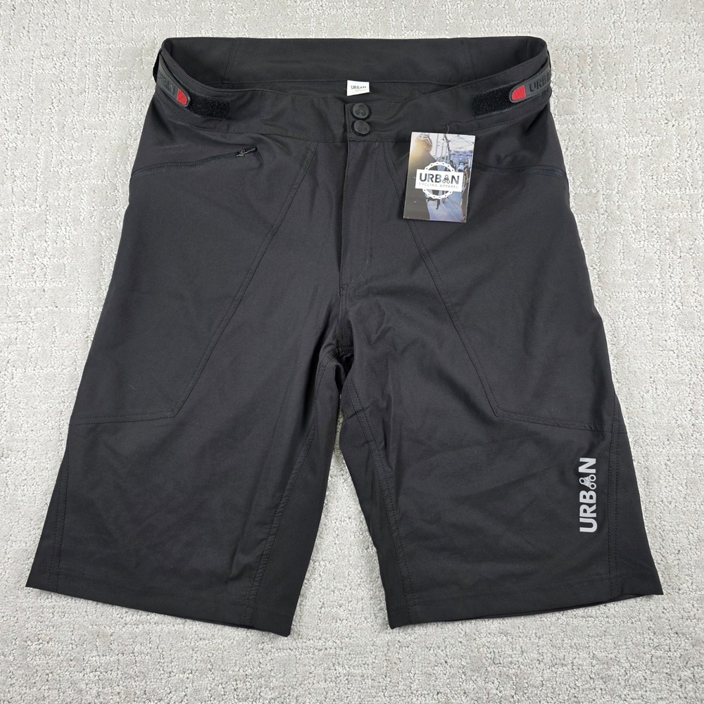 NEW Lot of 2 Urban Cycling Apparel MTB Shorts Mens XL Black Gray Mountain Bike